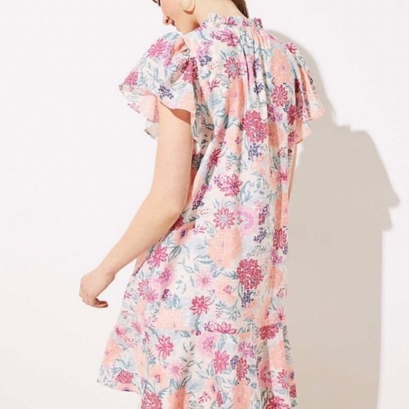 LOFT Floral Dress - Picture 2 of 5